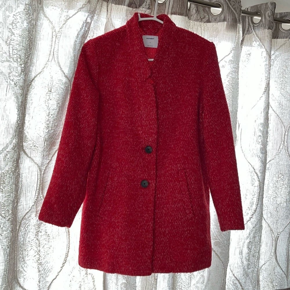 Old Navy Woman’s Red Coat